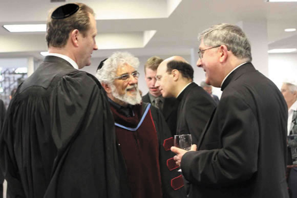 Randall+Starr%2C+left%2C+board+chair+of+the+Canadian+Yeshiva+and+Rabbinical+School+set+to+open+in+Toronto+in+2012%2C+talks+to+Rabbi+Roy+Tanenbaum%2C+center%2C+and+Archbishop+Tom+Collins+about+Canada%E2%80%99s+first+rabbinical+school%2C+May+2009.+