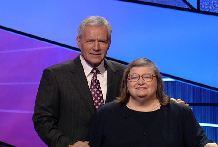Rabbi Joyce Newmark has added a new title: Jeopardy! champion. (Courtesy of Jeopardy Productions, Inc.)