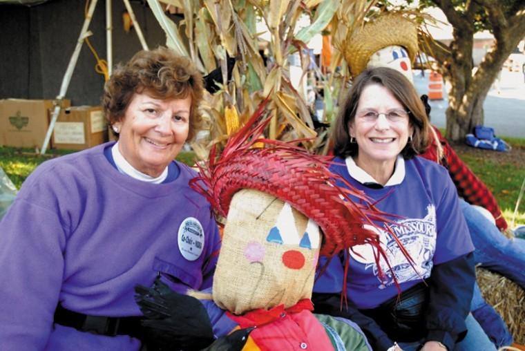 Nora Stern and Ellen Dubinsky pictured at a past Best of
Missouri Market event at the Missouri Botanical Garden.
