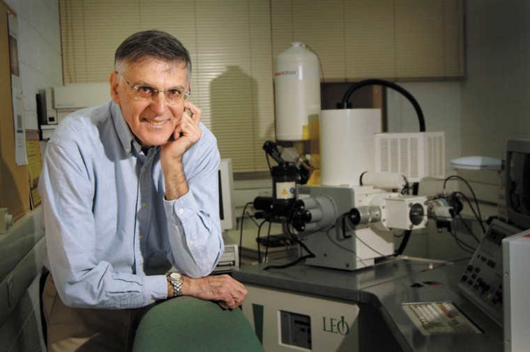 Professor Dan Shechtman of the Technion-Israel Institute of
Technology has won the Nobel Prize in Chemistry. Handout photo
