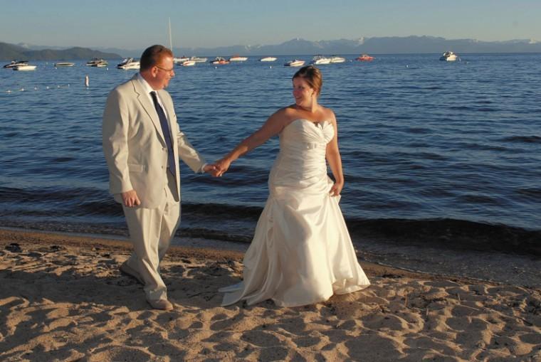 Jake+and+Megan+Zimmerman+on+their+wedding+day%2C+June+26%2C+2011%2C+at%0ALake+Tahoe.+Photo%3A+Sheri+Dita%0A