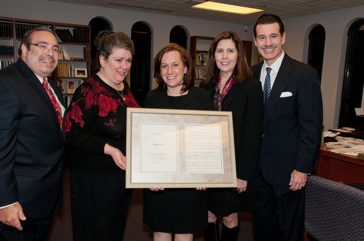 Rabbi Rosenberg installation at United Hebrew