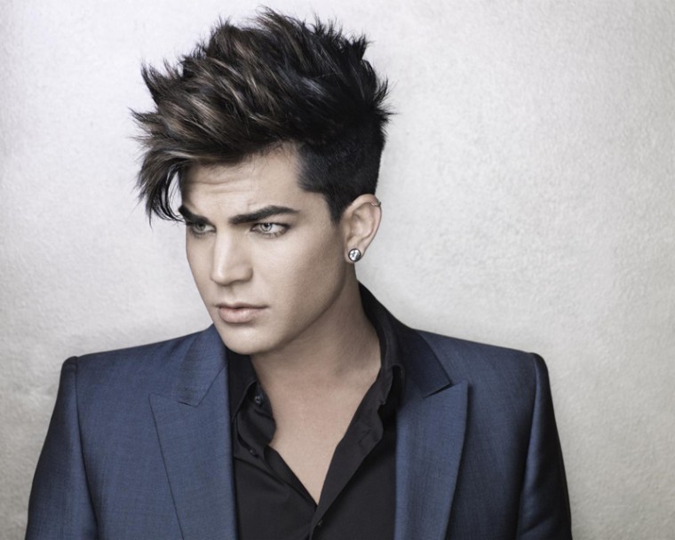 Adam Lambert announcing that he will be joining two members of the rock band Queen as vocalist during its upcoming summer reunion show in England.
