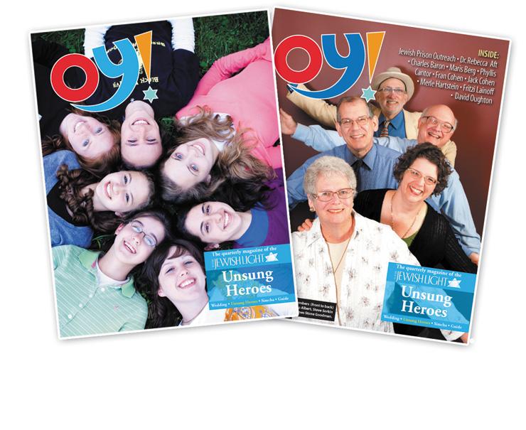 Unsung Heroes - Oy! Magazine covers 2010 and 2011