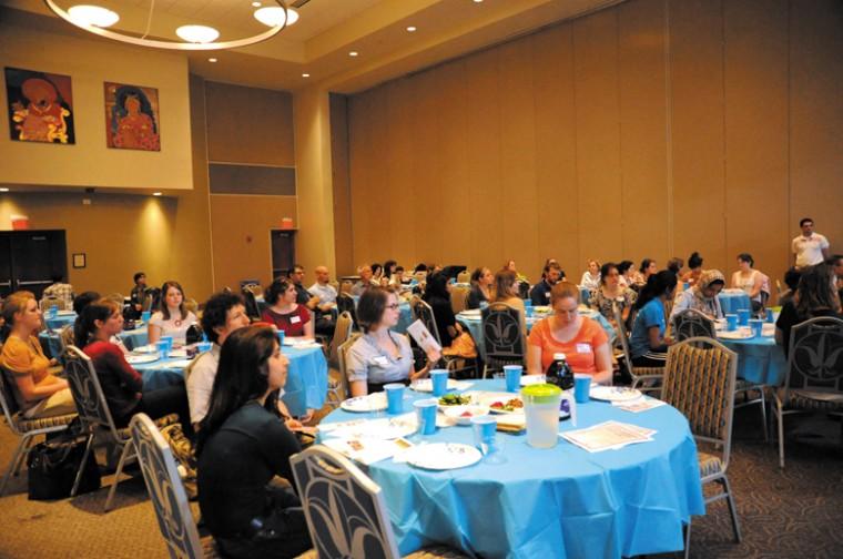 Saint Louis University and the Jewish Community Relations Council held a social action seder on Monday focused on hunger awareness.
