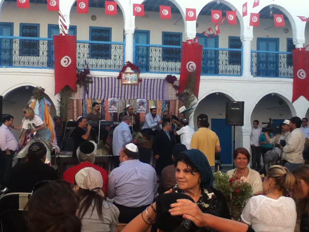 Pilgrims+enjoying+the+Hiloula+celebration+at+the+El+Ghriba+Synagogue+in+Tunisia%2C+May+2012.%C2%A0%0A