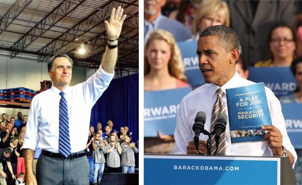 Mitt+Romney+and+Barack+Obama