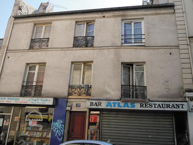 The Montmartre building where Weinman’s grandmother once lived. 
