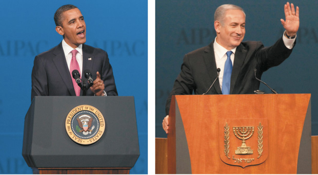 U.S.+President+Barack+Obama+and+Israeli+Prime+Minister+Benjamin+Netanyahu