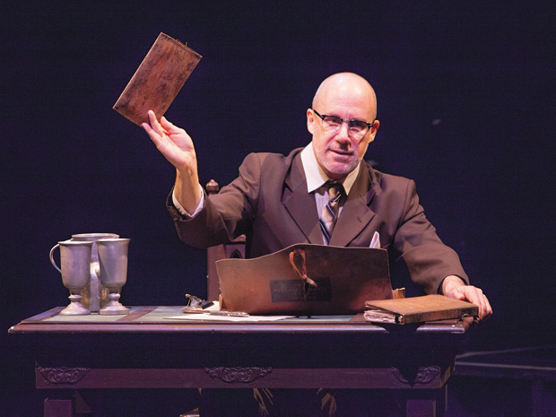 Ami Dayan stars in the New Jewish Theater’s production of ‘Conviction.’
