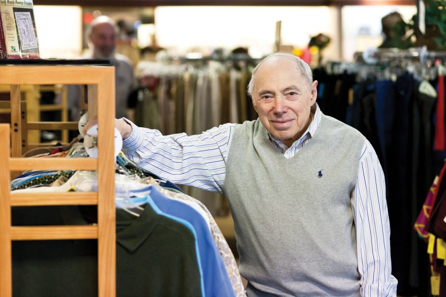 Herb Eissman is pictured at The Resale Shop, which is run by National Council for Jewish Women - St. Louis Section. Photo: Lisa Mandel