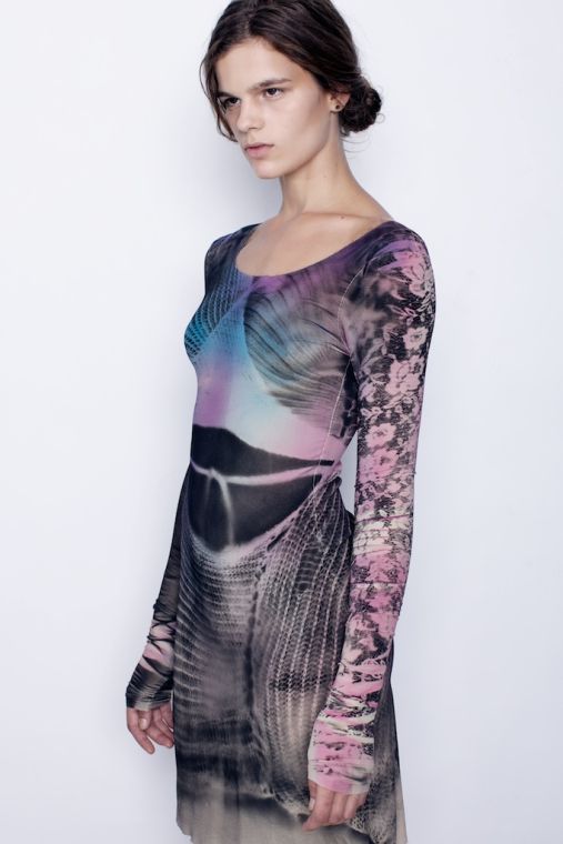Multicolored+dress+by+Michael+Drummond
