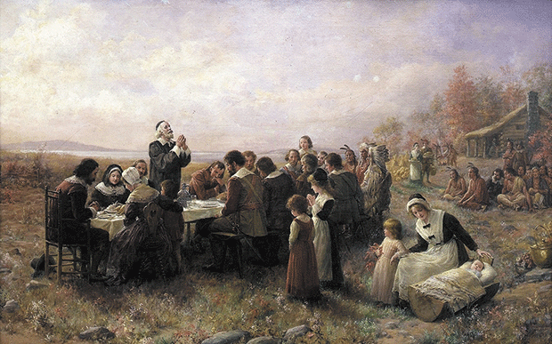 %E2%80%98The+First+Thanksgiving+at+Plymouth%2C%E2%80%99+by+Jennie+A.+Brownscombe.+JNS.org+examines+whether+Thanksgiving+was+shaped+by+Sukkot.+Image%3A+Jennie+Augusta+Brownscombe%C2%A0via+Wikimedia+Commons%2FDistributed+by+JNS.org.