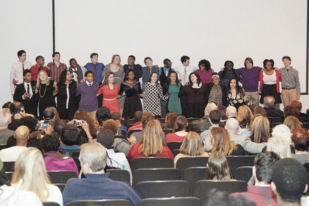 Cultural Leadership’s ninth class participates in a graduation ceremony earlier this month. Since its inception, the organization has focused on high school students. Now, Cultural Leadership will also hold two smaller programs for midddle-school students during the summer. Photo: Kristi Foster