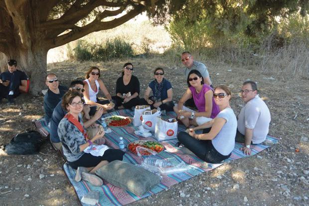 Participants+on+last+year%E2%80%99s+Rubin+Israel+Experience+enjoy+a+picnic+lunch+after+taking+jeep+rides+through+Israel%E2%80%99s+Megiddo+region.+Applications+are+being+accepted+from+St.+Louisans+ages+27-45+for+this+year%E2%80%99s+trip.%C2%A0