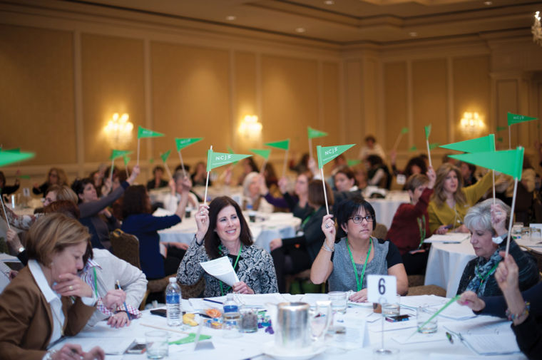 National Council of Jewish Women held its triennial national conference in St. Louis last week, drawing about 300 participants. Photo: Yana Hotter