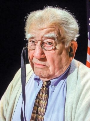 Legendary TV actor Ed Asner performs in the one-man show  ‘FDR.’ 