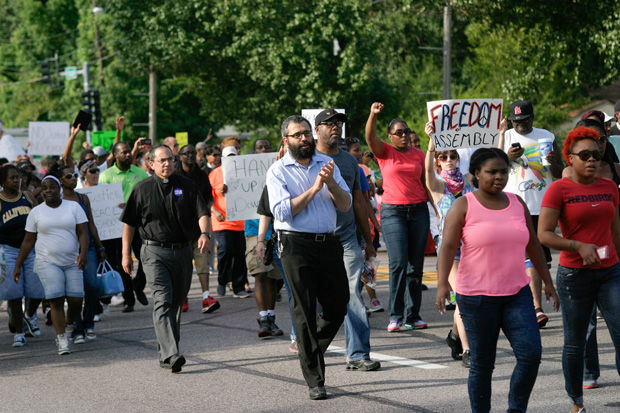 Ferguson+march