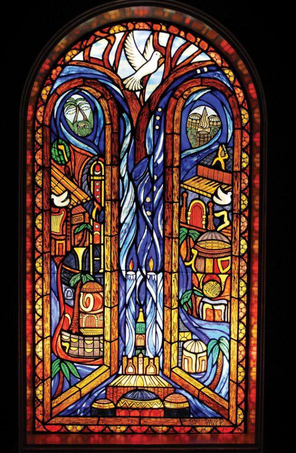 Stained+glass+art+by+Bruce+David.+Photo%3A+Lisa+Mandel
