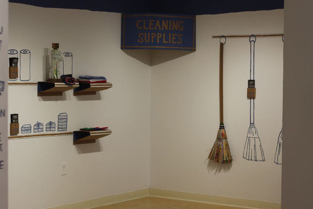 Installation shot of Goods by Jenny Murphy