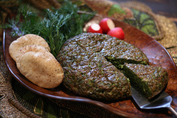 Persian Herb Omelet