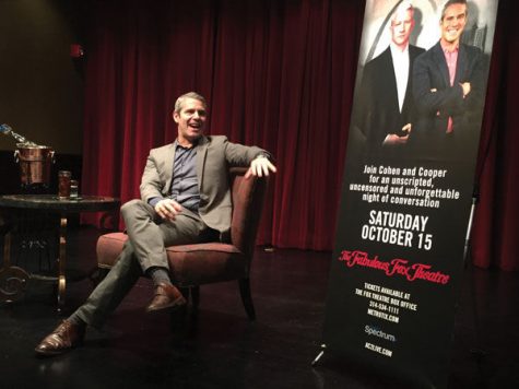 Andy Cohen visited St. Louis last week to promote his upcoming tour with Anderson Cooper. 