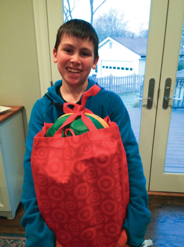 Jacob Stolker collected  more than $700 and  purchased and donated 50 scientific calculators and protractors to Village of Hope in Ghana. When he heard that children there had only a single, flat soccer ball to play with, he also sent  a few soccer balls and pumps.  