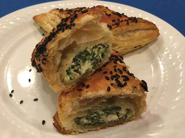 Margi+Lenga+Kahn%E2%80%99s+Spinach+and+Feta+Cheese+Burekas.+Photo%3A+Michael+Kahn