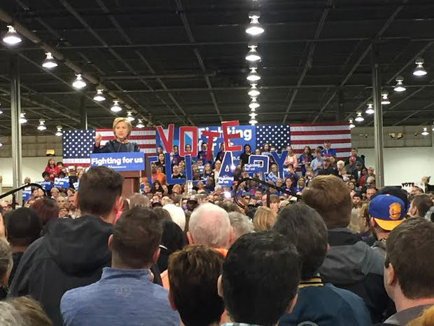 Hillary Clinton rally in St. Louis