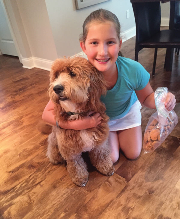 Macy Kerner based her mitzvah project on performing 10 acts of random kindness. 