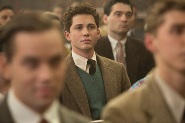 Logan Lerman in a scene from “Indignation,” a film adaptation of the Philip Roth novel. Photo: Alison Cohen Rosa