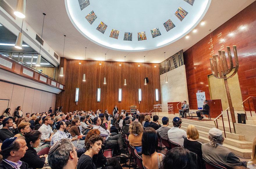 With ties to the Conservative and Reform movements, the Congregacao Israelita Paulista — founded by German refugees in 1936 — is Brazil’s largest synagogue with 2,000 affiliated families. (Courtesy of CIP)