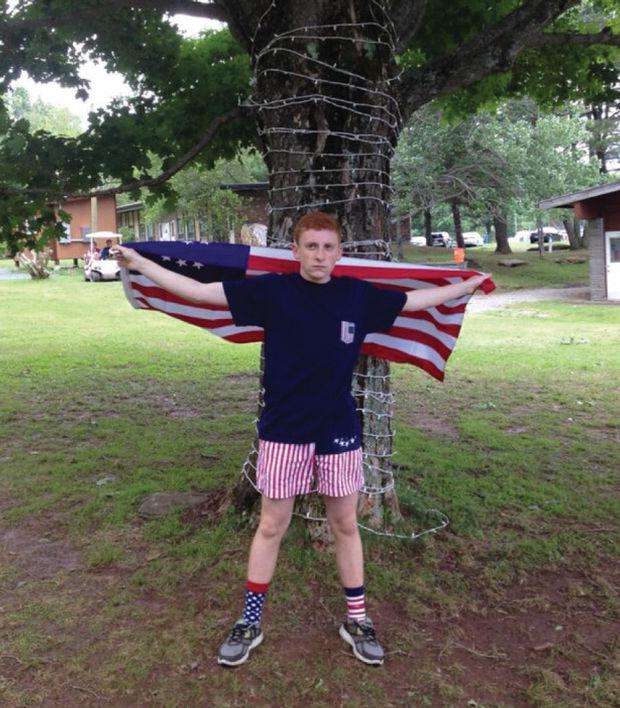 Colgate University freshman Max Baron at a BBYO event. Baron was able to attend BBYO events because of the One Happy Camper Foundation. Photo courtesy of Max Baron