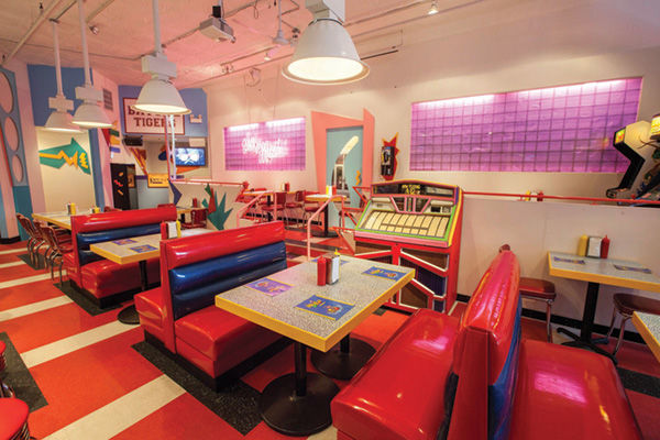 Saved by the Max recreates the diner hangout featured in the early 1990s teen sitcom ‘Saved by the Bell.’ The pop-up diner, currently in Chicago, will go on a ‘national tour’ next year.