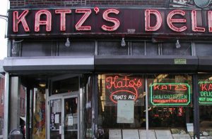 Katz's Deli in New York