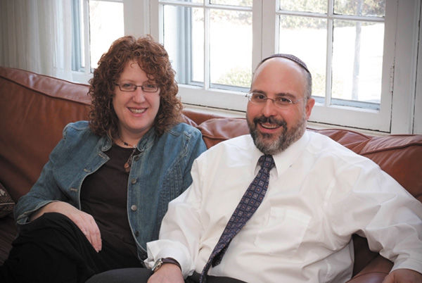 Sara Winkelman and Rabbi Hyim Shafner, in a 2009 file photo. Rabbi Shafner has accepted a new position with Kesher Israel, a congregation in Washington, D.C. 