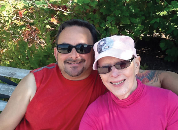 Richard Cohen and his mother, Sharon Cohen. 