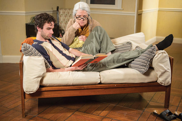 Chris Tipp and Amy Loui star in the New Jewish Theatre’s production of ‘4000 Miles.’ Photo: Eric Woolsey