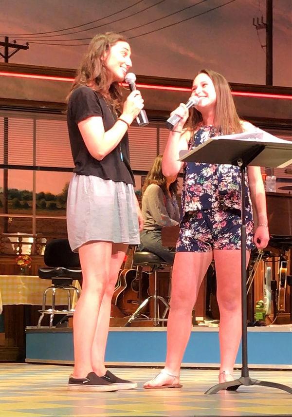 Ally Kalishman got the chance to do an impromptu karaoke duet with singer Sara Bareilles during a recent trip to New York City.