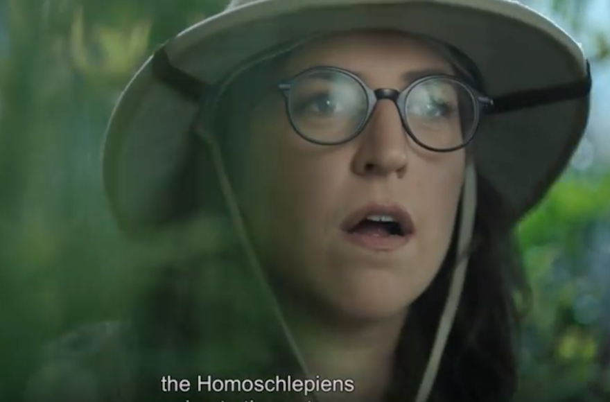 Mayim+Bialik+stars+as+an+anthropologist+in+a+new+commercial+for+SodaStream.+%28Screenshot+from+YouTube%29