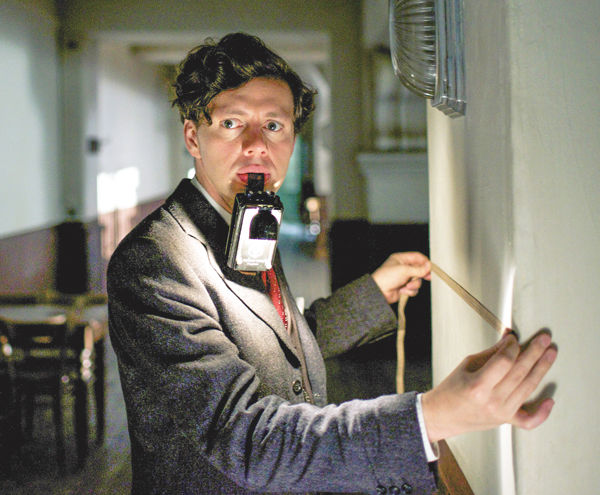 Georg Elser (Christian Friedel) plants the bomb he hopes will kill Hitler, in ‘13 Minutes.’Photo: Bernd Schuller/Sony Pictures Classics