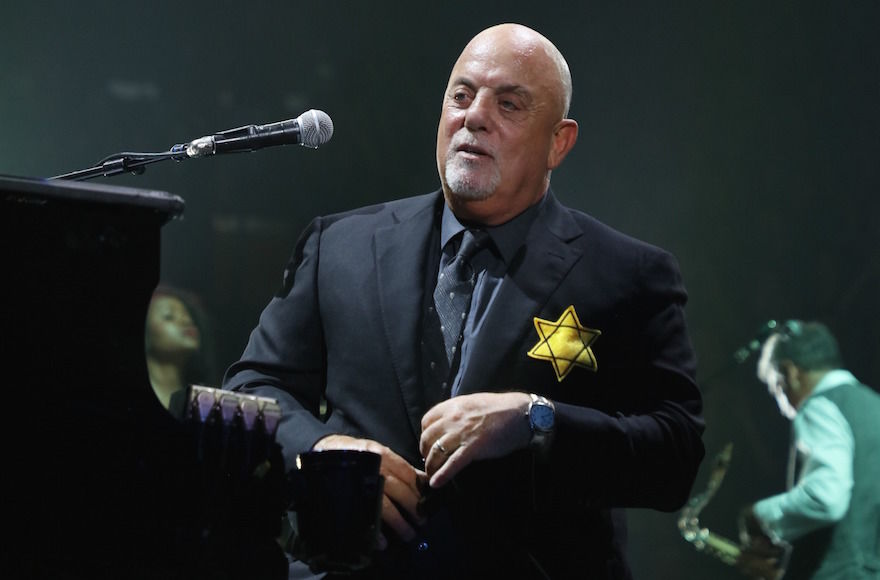 Billy Joel wore a yellow Jewish star. Thanks, but the trend should stop there.