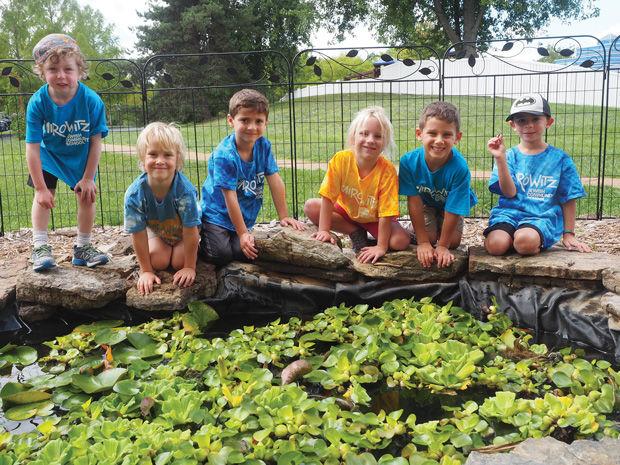 Kindergartners+at+Mirowitz+are+the+caretakers+of+the+school%E2%80%99s+amphibian+pond%2C+one+of+the+school%E2%80%99s+nine+outdoor+learning+labs.+Parents+can+learn+how+and+why+to+take+lessons+outdoors+during+Sneak+a+Peek+at+Mirowitz%2C+Nov.+8.