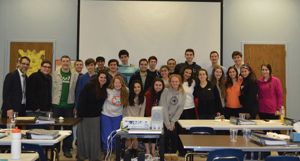 The+2015+class+of+the+Jewish+Student+Union%E2%80%99s+Galia+%26amp%3B+Milton+Movitz+Senator+John+Danforth+Israel+Scholars+Program.+JSU+Director+Rabbi+Mike+Rovinsky+is+at+left+and+Galia+Movitz+is+sixth+from+the+right+in+the+first+row.+A+new+year+of+the+Israel+Scholars+Program+begins+Nov.+2.