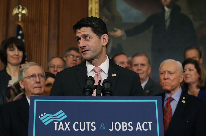 Jewish groups find small victories in a tax bill many hate