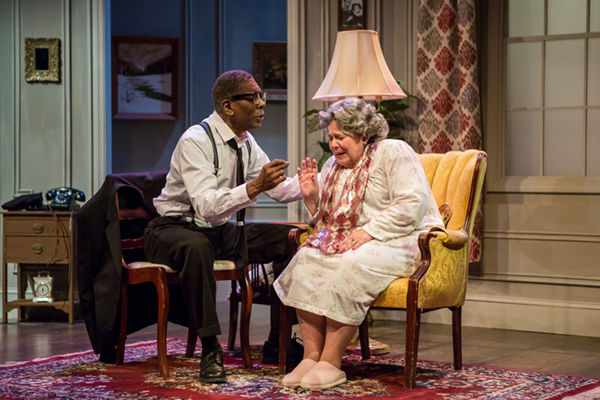 Samuel Davis and Kathleen Sitzer star in the New Jewish Theatre production of ‘Driving Miss Daisy.’ Photos: Eric Woolsey