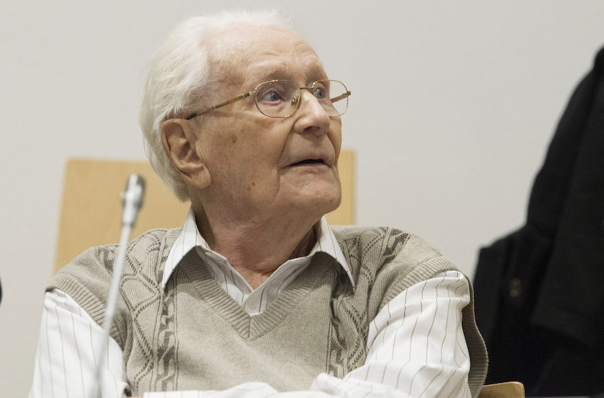 Clemency plea denied for convicted Auschwitz guard, 96