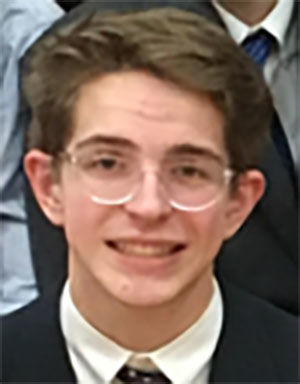 Levi Dyson, a senior at Ladue Horton Watkins High School, won the 2018  Speak for Others Award, given each year by the Marquette Speech and Debate Team to a worthy competitor. 