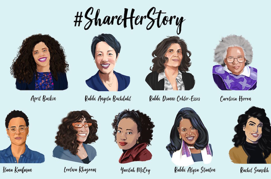 The+%23ShareHerStory+campaign+highlights+Jewish+women+of+color%2C+Sephardi+and+Mizrahi+Jews+who+are+community+leaders.+%28Courtesy+of+%23ShareHerStory%29