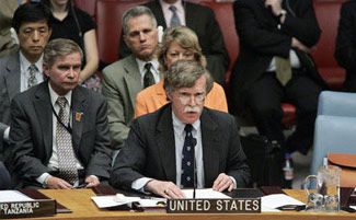 John+Bolton+during+his+2005-2006+U.S.+ambassador+to+the+United+Nations%2C.%28Paulo+Filgueiras%2FUN%29